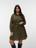 Vero Moda Hemdblusenkleid in Grape Leaf