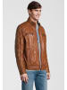 H.I.S Lederjacke SANTIAGO HIS in cognac