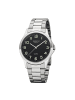 Regent Armbanduhr-Analog silber mittel (ca. 39mm) Regent Metallarmband
