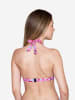 Joop! Jeans Bügel-Bikini-Top Hibiskus in Pink AOP