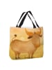 Mr. & Mrs. Panda Shopper Tasche Sternzeichen Stier Design ohne S... in Weiß