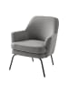 home24 Sessel Huntly I in Platin