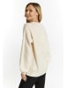 Usha Damen Strickcardigan in Creme Melange