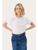 PART TWO T-shirt MaggiPW Easy fit in White Embroidery