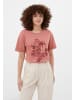 Finn Flare T-Shirt SUN in dark pink