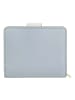 DuDu Skyline Geldbörse RFID Schutz Leder 11 cm in cloud grey