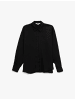 KOTON SHIRTS LS in Schwarz
