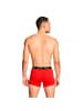 Puma Boxershort 2er Pack in Schwarz/Rot