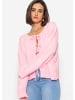 SASSYCLASSY Strick-Cardigan in Rosa
