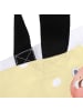 Mr. & Mrs. Panda Tote Bag Roter Panda ohne Spruch in Gelb Pastell