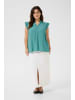 KAFFE curve Ärmellose Bluse KClyana Regular fit in Teal