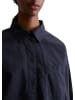 Marc O'Polo DENIM Bluse im Polo-Stil relaxed in Blue Depths