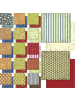 Buntpapierfabrik Ludwig Bähr Designpapier Retro 190g/qm 30,5x30,5cm Packung mit 50 Blatt