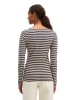 Marc O'Polo Gestreiftes Longsleeve regular in Light Beige