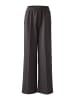 Oui Schlupfhose in dk brown white