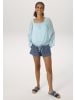 Aniston CASUAL Shorts in blue denim