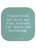 Mr. & Mrs. Panda Bierdeckel Spruch Kreativität und Chaos mit Spruch in Meeresbrise