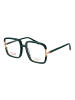 Ana Hickmann Damen Optische Fassungen Quadrat Grün
