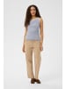Cream Jerseytop CRRibba Slim fit in Stone Washed SnowWhite Stripe