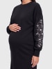 ONLY Sweatshirt-Kleid in Black 1