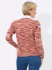 WITT WEIDEN 2-in-1-Pullover in puder-dunkelrot-meliert