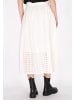 DreiMaster Vintage Damen Skirt in Weiss