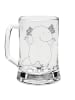 Mr. & Mrs. Panda Gravur Bierkrug Axolotl Hurra ohne Spruch in Transparent