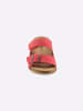 Fischer Pantolette in rot
