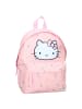 COFI 1453 Hello Kitty Rucksack –geräumigem Hauptfach und verstellbaren in Rosa