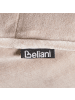 Beliani Pouf YULLE in Braun - (W) 60 x (H) 25 x (L) 60 cm