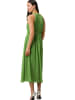 Zero  Midikleid mit Plissefalten in Forest Green