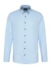 Bugatti Freizeithemd 1:1 Arm in hellblau