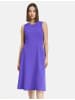 TAIFUN Kleid Langarm kurz in Purple Ink