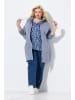 Ulla Popken Sweatjacke in himmelblau