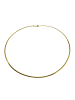 Schmuckador Halsreif Omega in gold