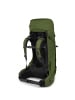 Osprey Aether 55 S/M - Trekkingrucksack 78 cm (acorn red, S/M) in garlic mustard green