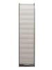 58 aufm Kessel JALOUSIESCHRANK Eadi 46 x 44 x 192 Rollladenschrank Graphit/Weiß