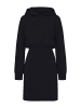 Les Lunes Hoodie-Kleid Charlie in schwarz
