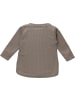 MaBu Kids Langarmshirt Nice, Wild & Cute in braun