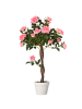 Outsunny künstliche Pflanzen-18L x 18B x 90H cm-Rosa
