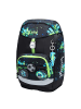 BAAGL Schulrucksack Airy Plus in Blau Fußball - 29x43x20cm