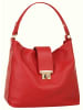 Samantha Look Shopper echt Leder in rot
