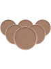 Seltmann Weiden 6er Set Speiseteller Sento Home Pure Colors in ø 27,6 cm in Cocoa Brown