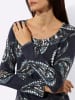 creation L Druck-Pullover in marine-bedruckt