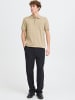 CASUAL FRIDAY Einfarbiges Poloshirt Kurzarm Klassische Passform in Natur