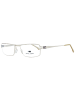 Greater Than Infinity Herren Optische Fassungen Rechteck Gold