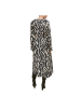 comma Kleid in creme