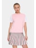 SAINT TROPEZ Strickweste MilaSZ Gerade Passform in Pink-a-boo