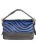 Gave Lux Clutch in ZEBRA BLU
