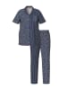 Ulla Popken Pyjama in nachtblau